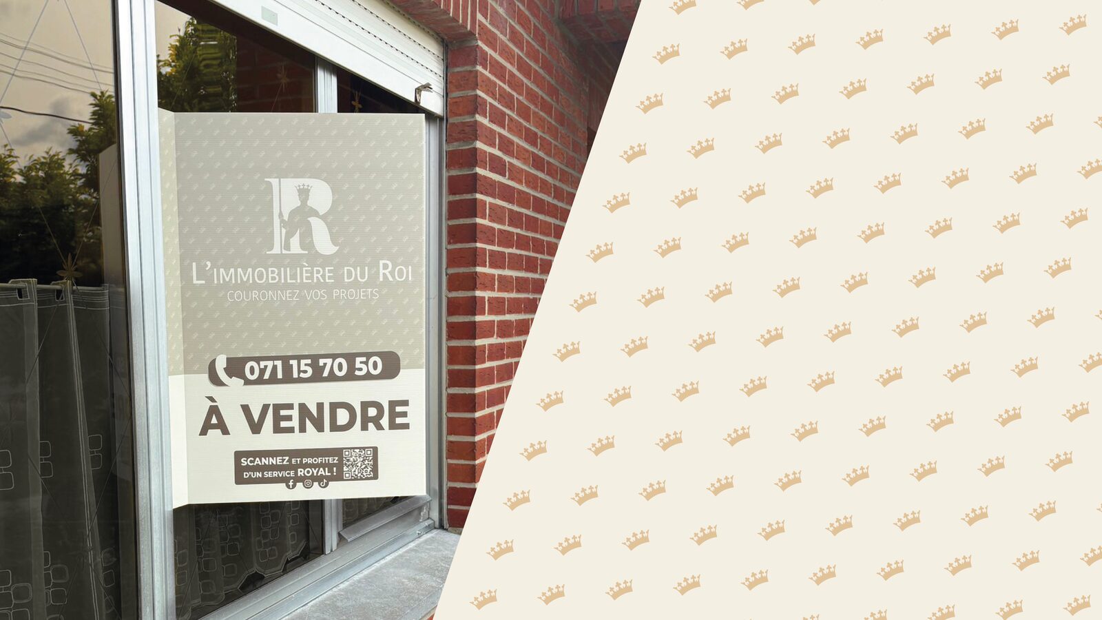 L’Immobilière du Roi — réalisation Doox Studio