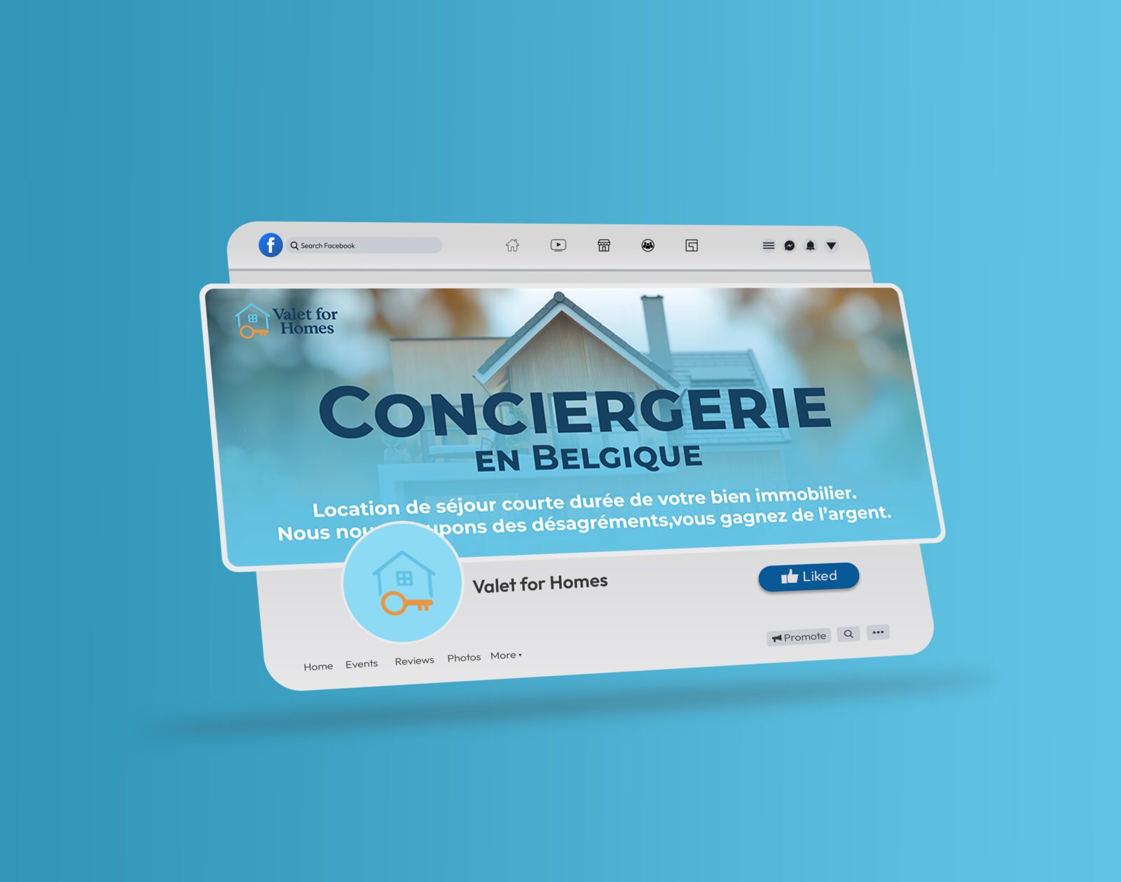 Valet for Homes — réalisation Doox Studio
